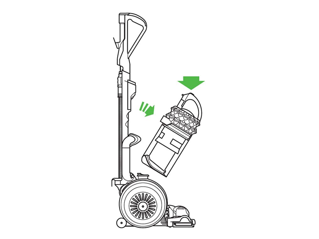 Support Dyson Cinetic Big Ball Animal vacuum